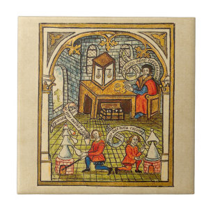 Medieval Alchemy Lab Tile