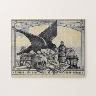 Medieval Alchemy Laboratory Jigsaw Puzzle