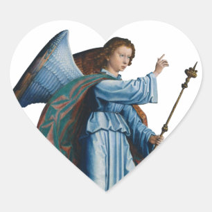 medieval angel Sticker