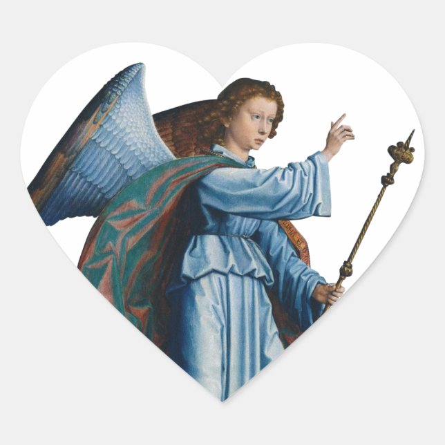 medieval angel Sticker (Front)