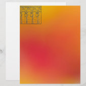 Medieval Architecture Letterhead (Front/Back)