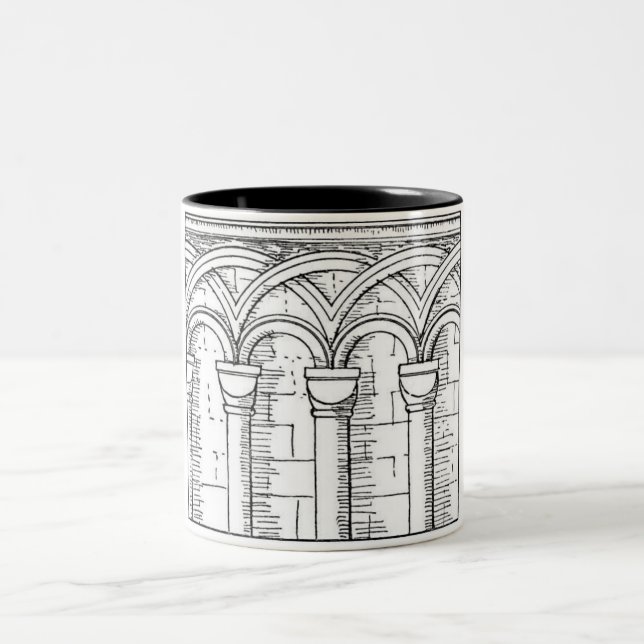 Medieval Architecture Mug (Center)