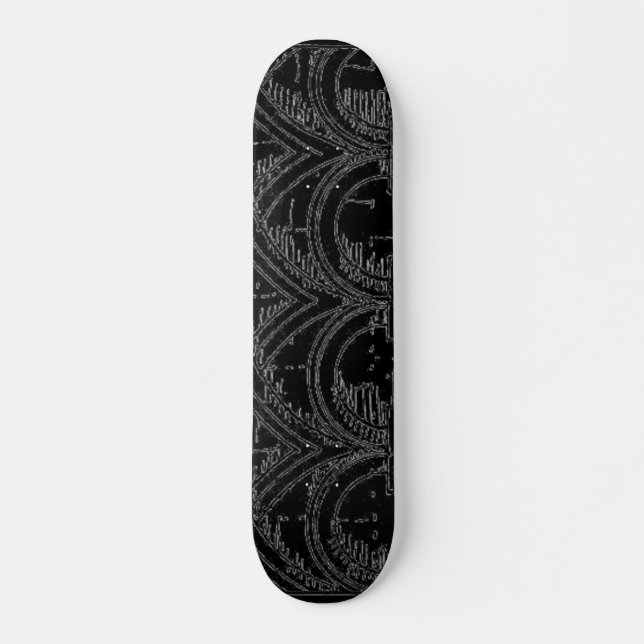 Medieval Architecture Skateboard Deck (Front)