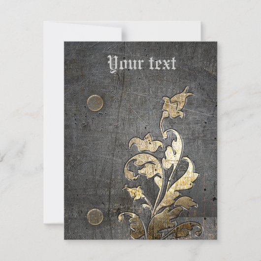 medieval armor metal decoration (Front)