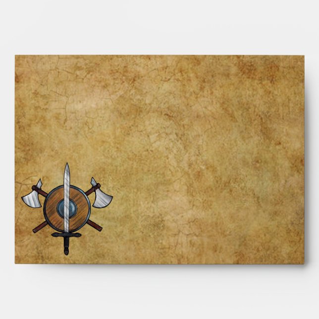 Medieval Arms Envelope (Front)