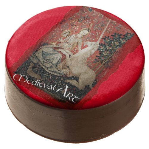 Medieval Art _ Lady and the Unicorn by ACCI Choc Chocolate Covered Oreo