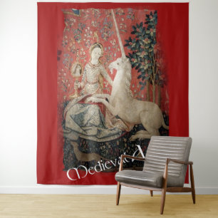 Medieval Art - Lady and the Unicorn (by ACCI) Tapestry