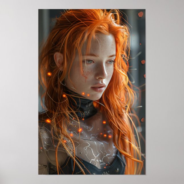 Medieval Battle Action Pose Midjourney Fashion Des Poster (Front)