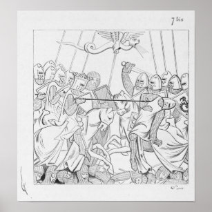Medieval Battle Poster