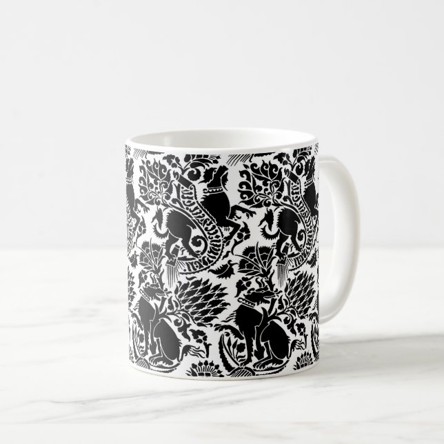 Medieval Beasts Coffee Mug (Front Right)
