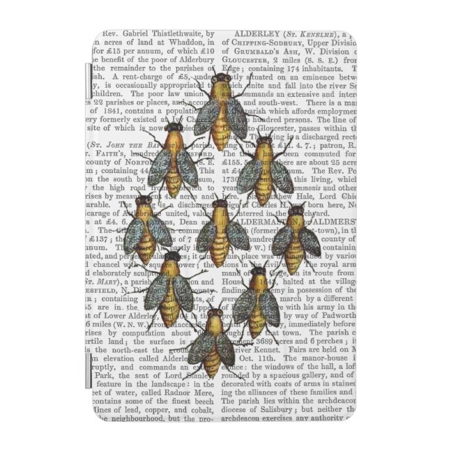 Medieval Bees 2 iPad Mini Cover (Front)