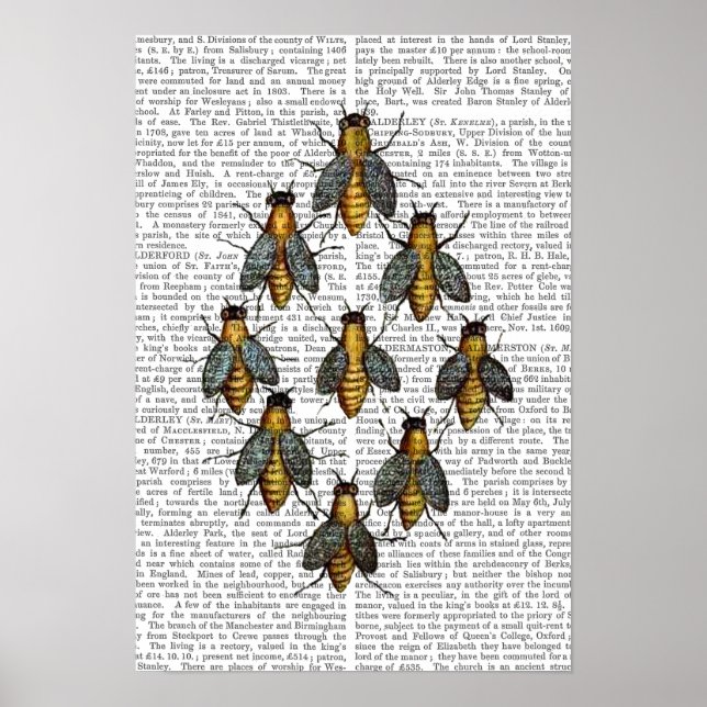 Medieval Bees Poster (Front)