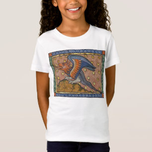 Medieval Bestiary Dragon c. 1270 T-Shirt