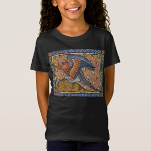 Medieval Bestiary Dragon c. 1270 T-Shirt