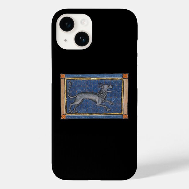 Medieval Bestiary Hyena c. 1270 Case-Mate iPhone Case (Back)