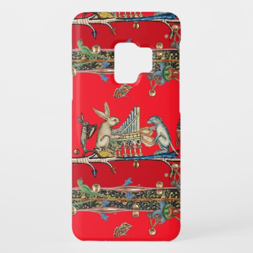 MEDIEVAL BESTIARY MAKING MUSICRabbit Dog Red Cas Case_Mate Samsung Galaxy S9 Case
