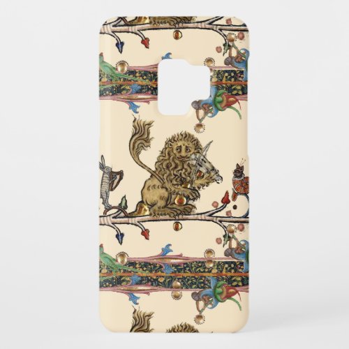 MEDIEVAL BESTIARY MAKING MUSIC Violinist LionHare Case_Mate Samsung Galaxy S9 Case