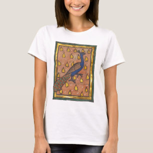 Medieval Bestiary Peacock c. 1270 T-Shirt