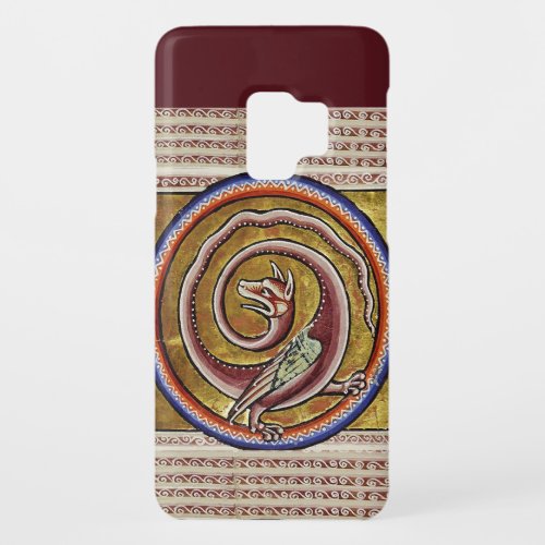 MEDIEVAL BESTIARY SNAKE DRAGON CIRCLES Case_Mate SAMSUNG GALAXY S9 CASE