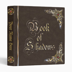Medieval Book of Shadows 3 Ring Binder