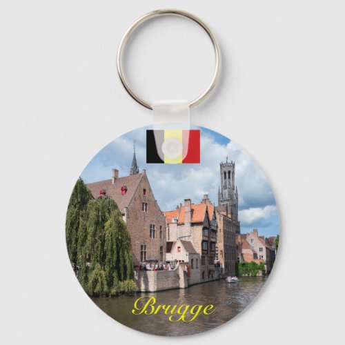 Medieval Brugge _ Pro Photo Keychain