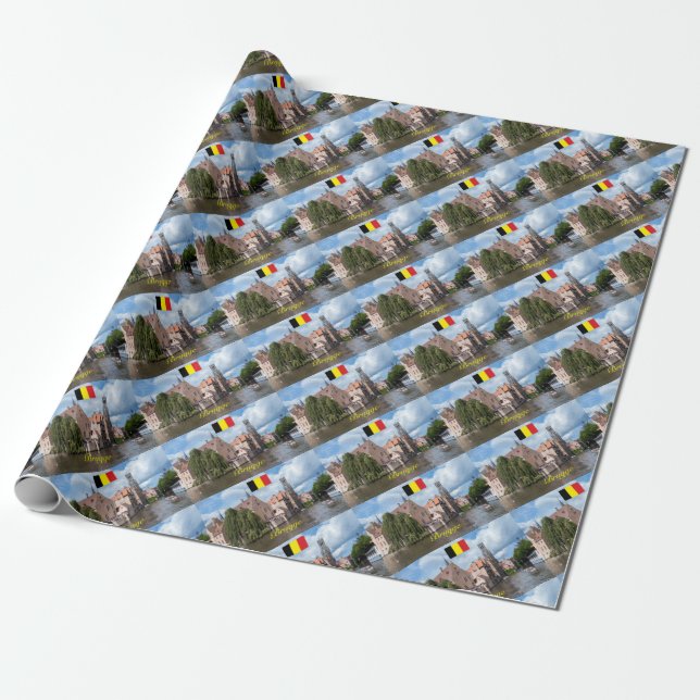 Medieval Brugge - Pro Photo Wrapping Paper (Unrolled)