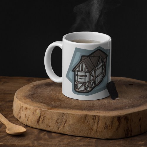 Medieval Building Architecture Coffee Mug