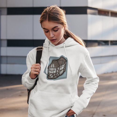 Medieval Building Architecture Hoodie