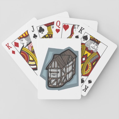 Medieval Building Playing Cards