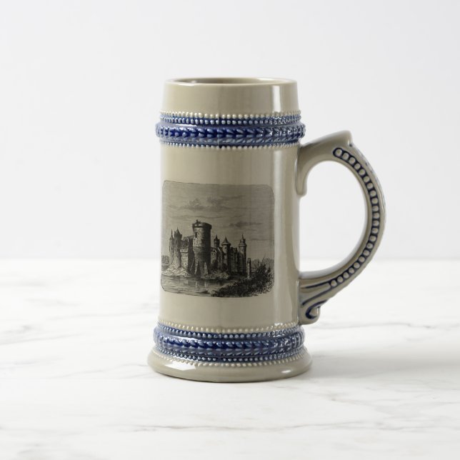 Medieval Castle Beer Stein (Right)
