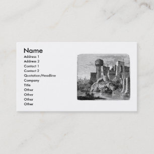 Medieval Castle Business Card