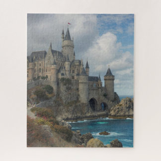 Medieval Castle by the Sea Jigsaw Puzzle