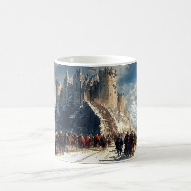 Medieval Castle Coffee Mug (Center)