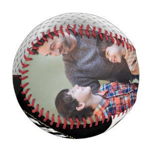Medieval Castle Father’s Day Custom Photo Tribute Baseball