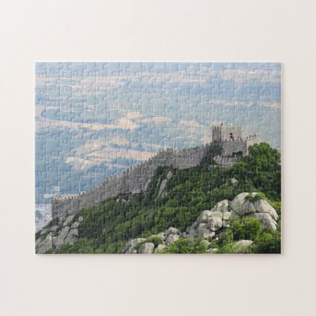 Medieval Castle in Sintra, Portugal Jigsaw Puzzle (Horizontal)