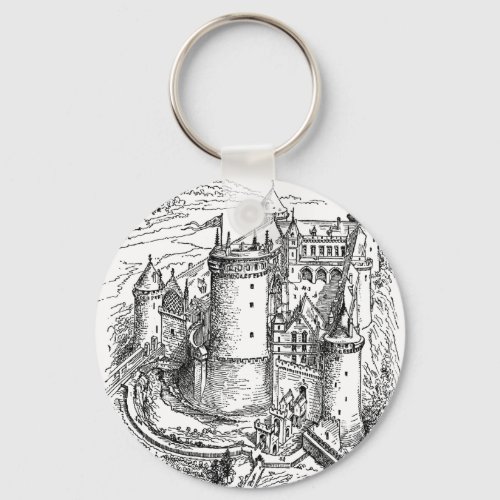 Medieval Castle Keychain