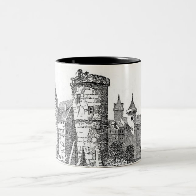 Medieval Castle Mug (Center)