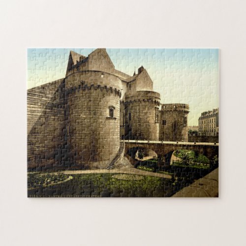 Medieval Castle Nantes France Jigsaw Puzzle