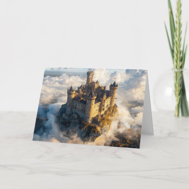 Medieval Castle Note Card (Front)
