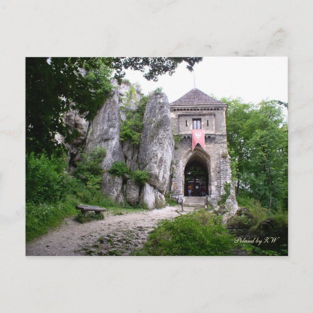 Medieval Castle Postcard (Front)