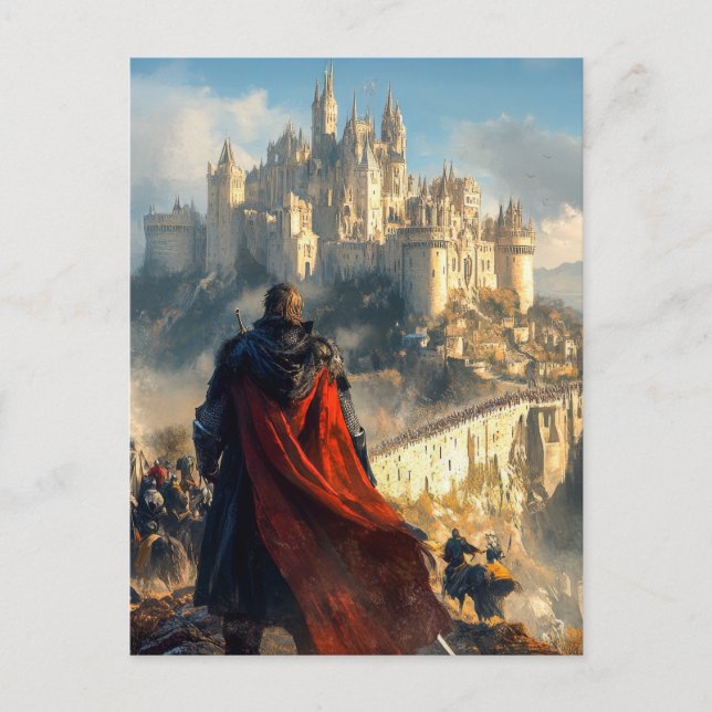 Medieval Castle Postcard (Front)