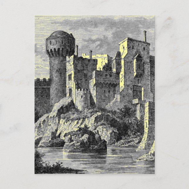 Medieval Castle Postcard (Front)