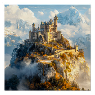 Medieval Castle Poster