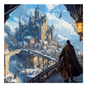 Medieval Castle Poster