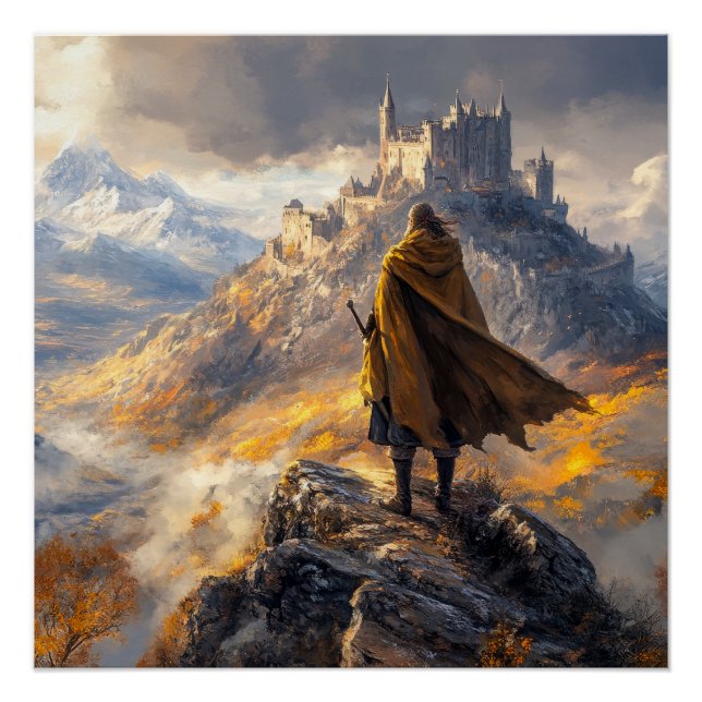 Medieval Castle Poster (Front)