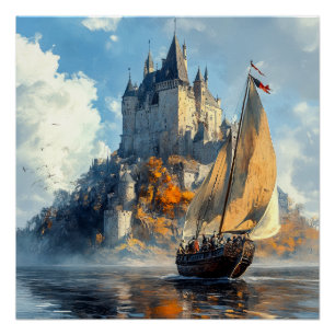 Medieval Castle Poster