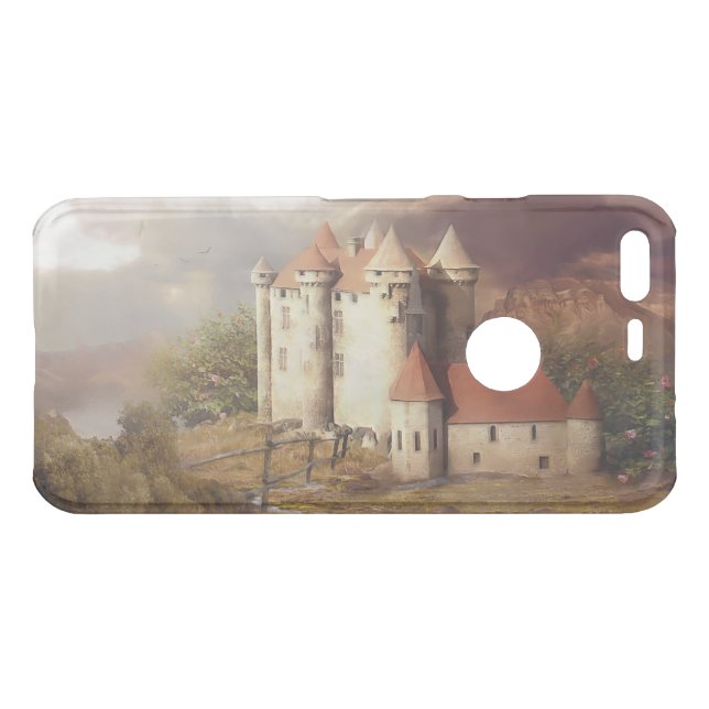 Medieval Castle River Run Uncommon Google Pixel Case (Back (Horizontal))