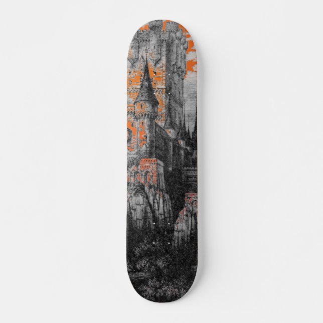 Medieval Castle Skateboard Deck (Front)