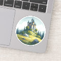 Medieval Castle Sticker | Zazzle