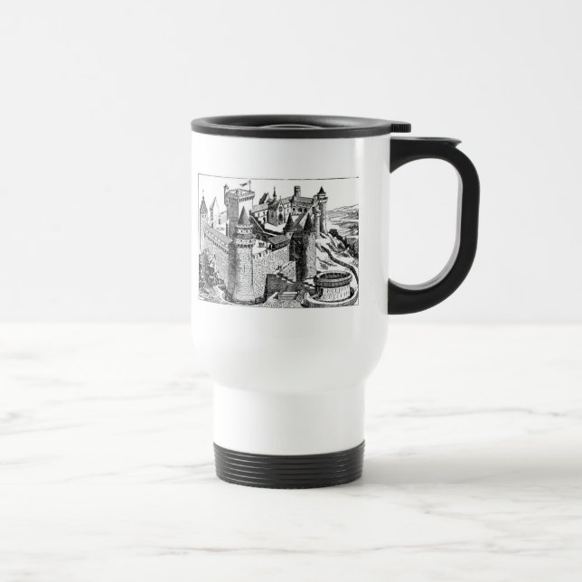 Medieval Castle Travel Mug (Right)